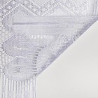 Тюль на кухню со шторной лентой, 170х250 см, цвет белый, 100% полиэстер - Фото 5