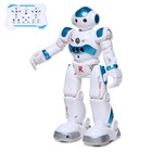 Робот «Робо-друг», с дистанционным и сенсорным управлением, русский чип, цвет синий - фото 10808959