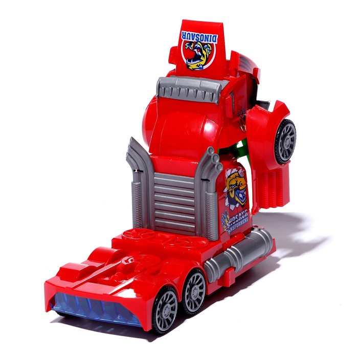 Робот «Грузовик», трансформируется, световые и звуковые эффекты 52329
