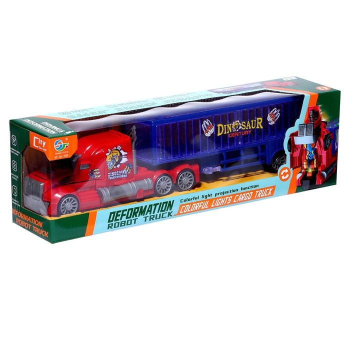 Робот «Грузовик», трансформируется, световые и звуковые эффекты 52329