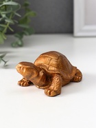 Фигура «Черепаха», бронза, 7×8.5×4 см - Фото 1