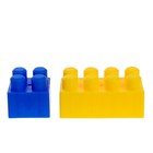 Конструктор блочный в футляре «Поезд» - фото 21442626