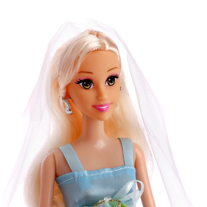 Кукла-модель «Анастасия» в платье, МИКС 52339