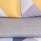 Постельное белье LoveLife дуэт "Треугольники" 143*215см-2шт,225*240см,50*70см-2шт,100%хлопок,сатин,125г/м - Фото 2