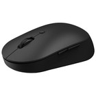 Мышь Xiaomi Mi Dual Mode Wireless Mouse Silent Edition, беспроводная, 1300 dpi, usb, чёрная - фото 9518206