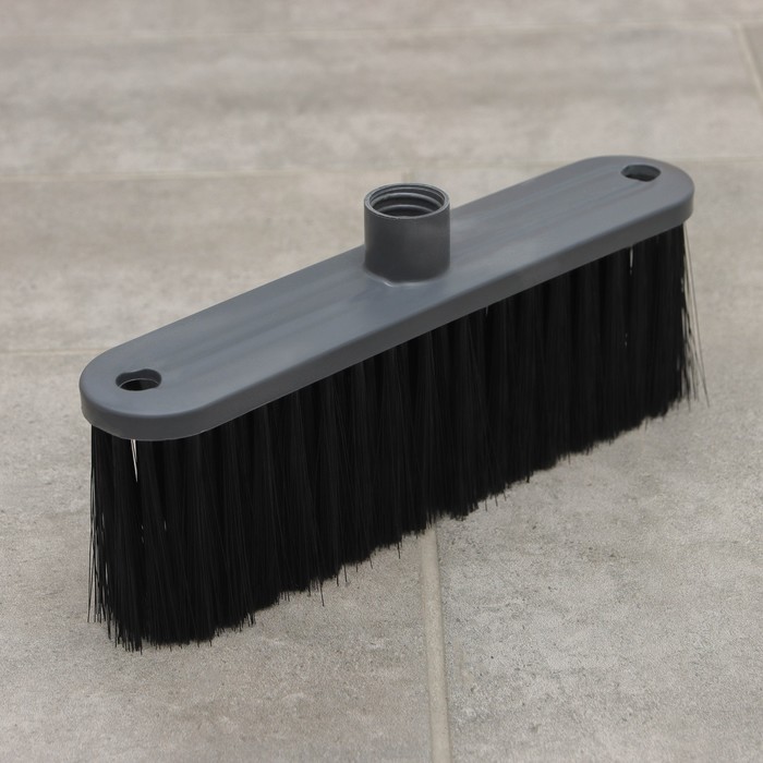 Щётка для подметания пола Etna, 24 см, серая - Фото 1