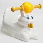 Горшок детский в форме игрушки «Зайчик Lapsi», цвет белый - фото 9508036