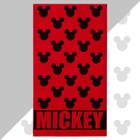 Полотенце махровое Mickey "Микки Маус", красный, 70х130 см, 100% хлопок, 420гр/м2 - фото 9508234