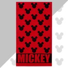 Полотенце махровое Mickey "Микки Маус", красный, 70х130 см, 100% хлопок, 420гр/м2 - фото 15415945