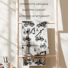 Полотенце махровое «Этель. Транспорт», 70×130 см, хлопок 100% - Фото 3