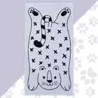 Полотенце махровое «Этель.Тигруля», 70×130 см, хлопок 100%, чёрно-белое - Фото 5