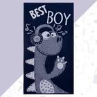 Полотенце махровое Этель Best boy, 70х130 см, 100% хлопок, 420гр/м2 - фото 1754285