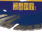 УЦЕНКА Диск алмазный отрезной ТУНДРА, TURBO-сегмент с защитными секторами, сухой рез, 125×22 мм - Фото 2