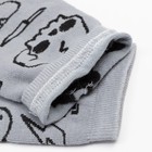 Носки мужские MINAKU «Тату», цвет серый, размер 40-41 (27 см) - фото 44357699