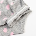 Набор носков женских (3 пары) MINAKU цвет серый/белый/розовый, р-р 38-39 (25 см) - Фото 5