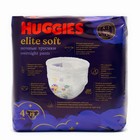 Трусики-подгузники ночные Huggies Elite soft (9-14кг) 19шт. - фото 9578418