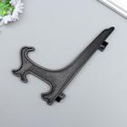 Подставка для тарелок декоративных d=18-20 см Beatriz, пластик, чёрная, 17.5×11.5 см - Фото 2