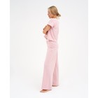 Пижама женская (футболка и брюки) KAFTAN "Basic" размер 40-42, цвет розовый 7182983 - фото 352224 Пижама женская (футболка и брюки) KAFTAN "Basic" размер 40-42, цвет розовый 7182983 - фото 352224
