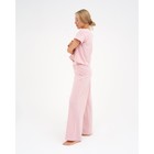 Пижама женская (футболка и брюки) KAFTAN "Basic" размер 48-50, цвет розовый - Фото 4