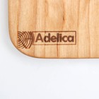 Поднос-подставка Adelica «Чайная станция», на 2 персоны, с потайными ручками, 40×18×1,8 см, берёза - фото 4341119