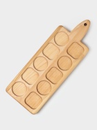 Доска - менажница деревянная для подачи шотов Adelica, на 5 рюмок, 30×13×1.8 см, берёза - Фото 9