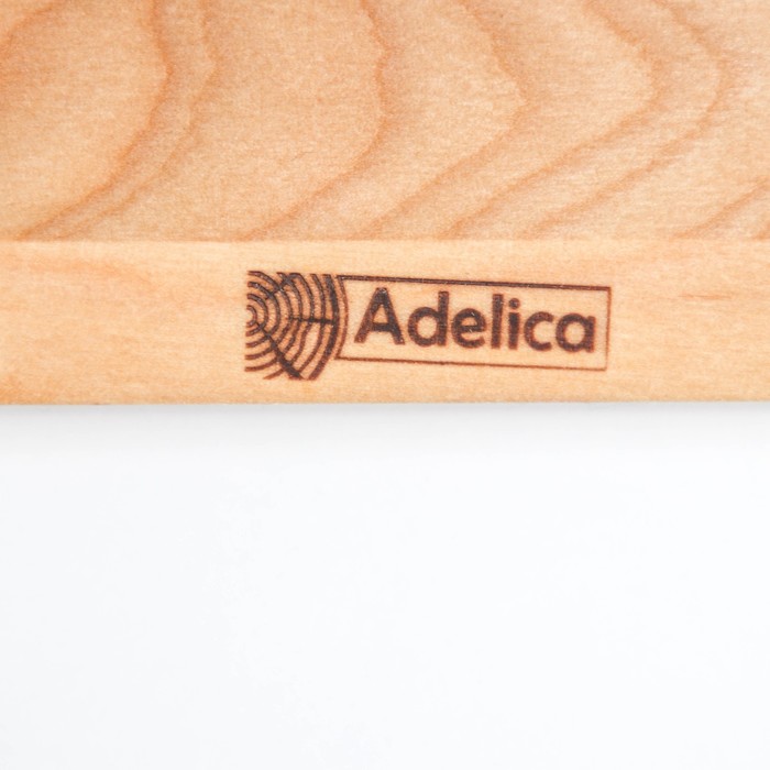 Блюдо для подачи на ножках Adelica «Евразия», для суши и роллов, 35×15×5,5 см, массив берёзы - фото 1889707164