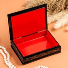 Шкатулка для украшений «Лето», 10×14 см, лаковая миниатюра - Фото 2