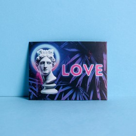 Открытка-комплимент «Любовь», статуя, 8 × 6 см