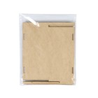 Кормушка - конструктор из ХДФ для птиц «Терция», своими руками, 16×18×23 см, Greengo - Фото 13