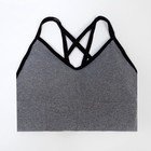 Топ женский Collorista, цвет светло-серый, размер 42-44 7413073