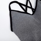 Топ женский Collorista, цвет светло-серый, размер 42-44 7413073