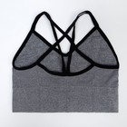 Топ женский Collorista, цвет светло-серый, размер 42-44 7413073