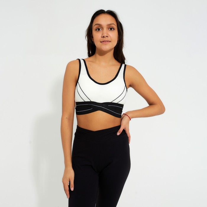 Топ женский Collorista, цвет белый, размер 42-44 - Фото 1