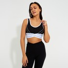 Топ женский Collorista, цвет чёрный, размер 42-44 - Фото 3