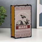 Сейф-книга дерево кожзам "Научная Одиссея. Исследования Марса" 17х11х5 см - фото 23228754