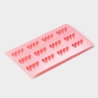 Форма для выпечки Доляна «Сладости. Бабл», силикон, 12 ячеек, 28×16×2 см, розовая - Фото 3