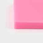 Силиконовый молд «Половинки», 6×4,5×0,9 см, цвет розовый - Фото 5
