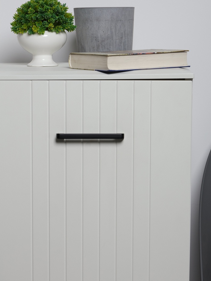 Ручка-скоба CAPPIO FREEDOM RSC005, м/о 128 мм, цвет черный - Фото 1