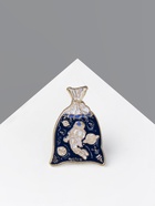 Набор значков (3 шт.) «Космос», цветной в золоте - Фото 3