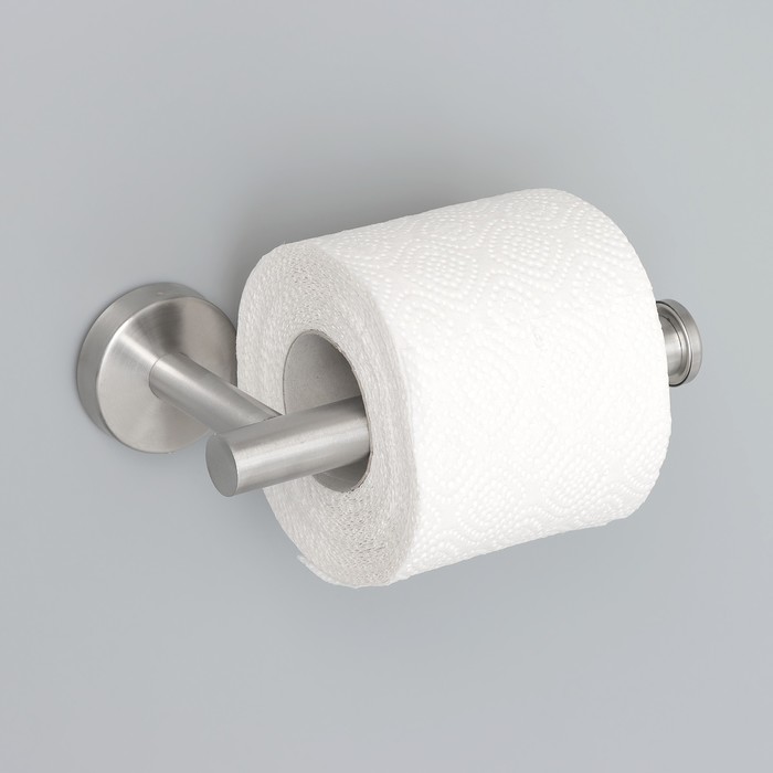 Держатель для туалетной бумаги Штольц Stölz, 16,2×2,5×9,5 см, нержавеющая сталь - фото 1900034296