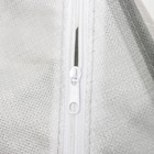 Органайзер для хранения белья «Нить», 7 ячеек, 33×32×10 см, цвет серый - Фото 5