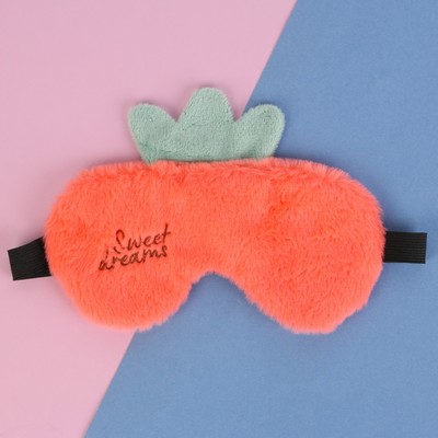 Маска для сна Sweet dreams, оранжевая
