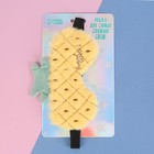 Маска для сна Tropical senses, жёлтая - Фото 3