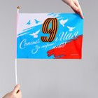 Флаг на 9 мая «Спасибо за мирное небо» 30×20 см - фото 118966227 Флаг на 9 мая «Спасибо за мирное небо» 30×20 см - фото 118966227