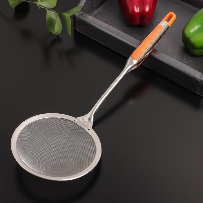 Сито для снятия пены Доляна «Краски», d=14 см, МИКС - Фото 1