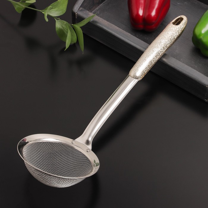 Сито Доляна «Блеск», для снятия пены, d=12 см - Фото 1