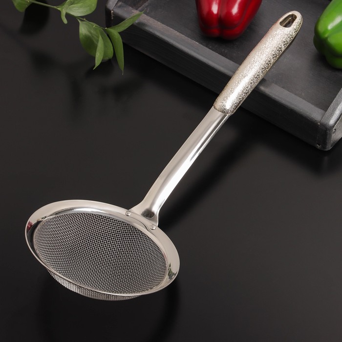 Сито Доляна «Блеск», для снятия пены, d=14 см - Фото 1