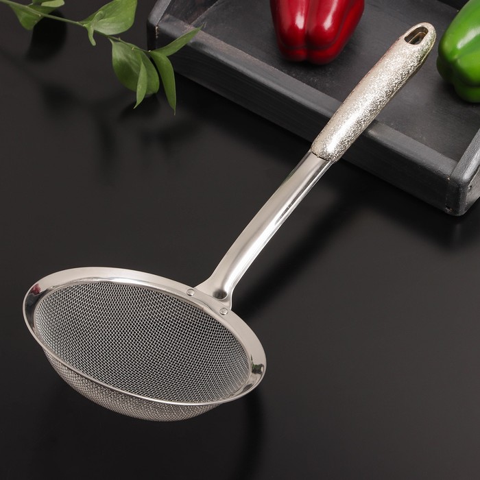 Сито Доляна «Блеск», для снятия пены, d=16 см - Фото 1