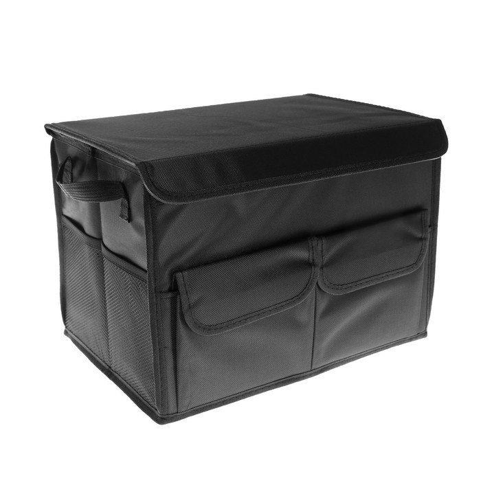 Органайзер в багажник автомобиля, складной, 22 л, 35×25×25 см, оксфорд - Фото 1