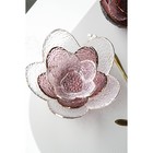 Салатник «Цветок», 60 мл, 9×4 см, стекло, прозрачный - Фото 5